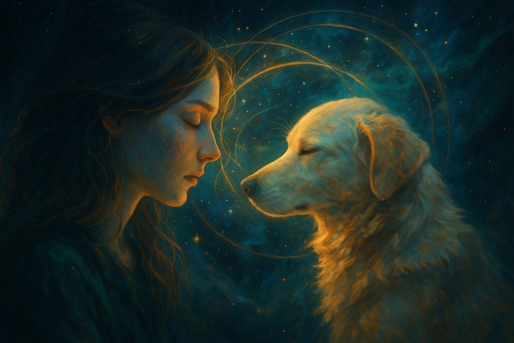 前世が犬だった人と動物との共鳴感覚
