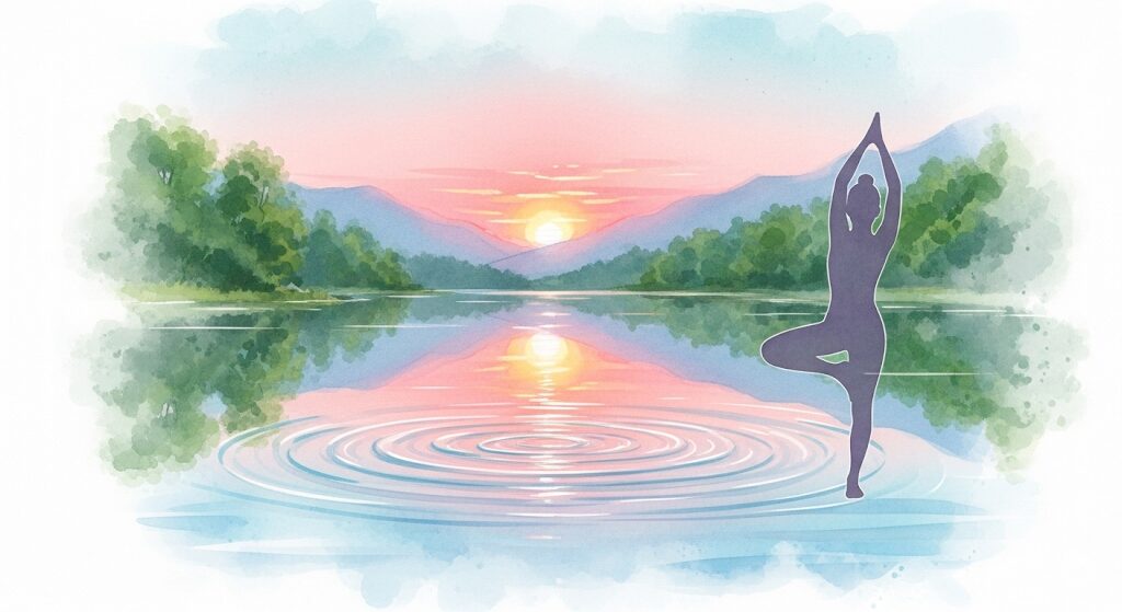 心と体の調和を象徴する、
