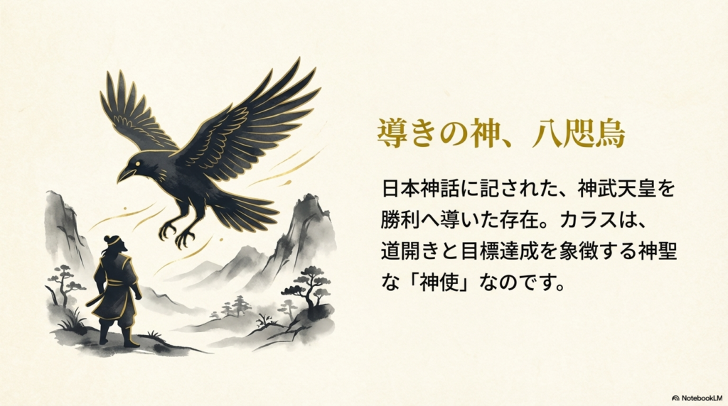 神武天皇を勝利へ導いた八咫烏(やたがらす)の伝説と神使としての役割